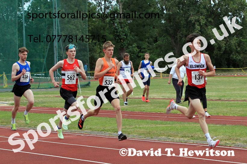 1500 metres, 2022 NEGP Monkton 5, Wednesday, July 20th. Photo: David T. Hewitson/Sports for All Pics